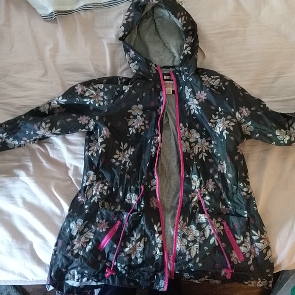 Mossimo floral rain jacket